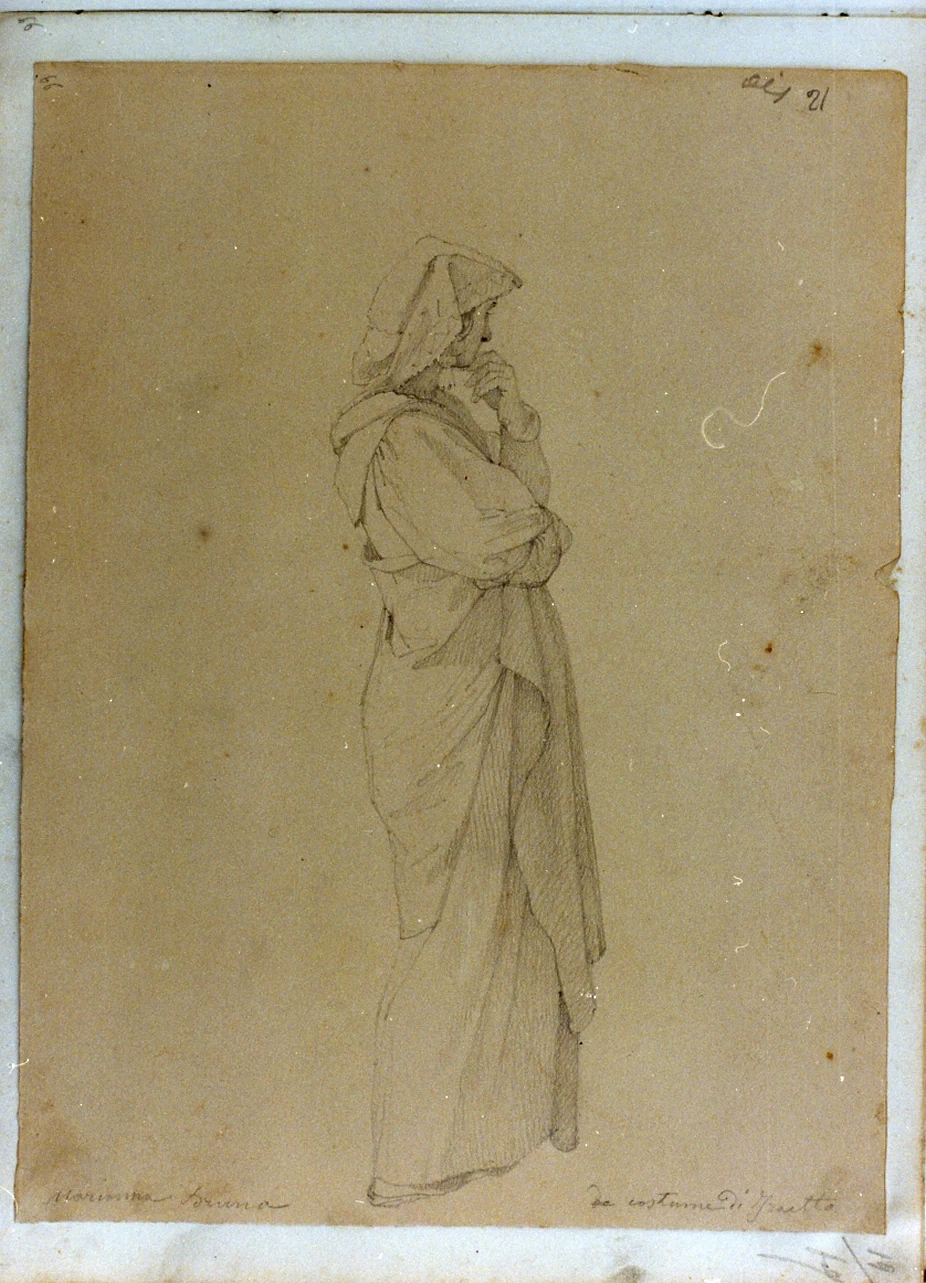 Studio per ritratto di Marianna Bruna - Museo Nazionale di san Martino, Napoli